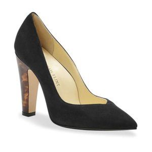 Sarah Flint Perfect Jay Pump 100 Black Suede Sz 7.5